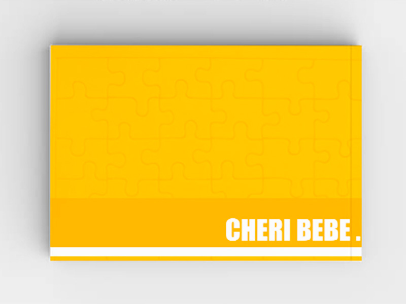 Livre identité visuelle de la marque Chéri Bébé