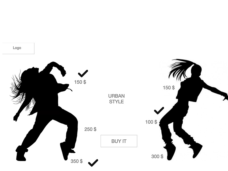 maquette SHAMMAN e-commerce